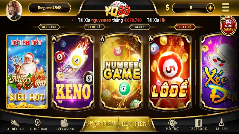 Game yo88 – Địa chỉ tiện lợi “đốn tim” cả thành viên khó tính 2 Thiên đường trò chơi bất tận